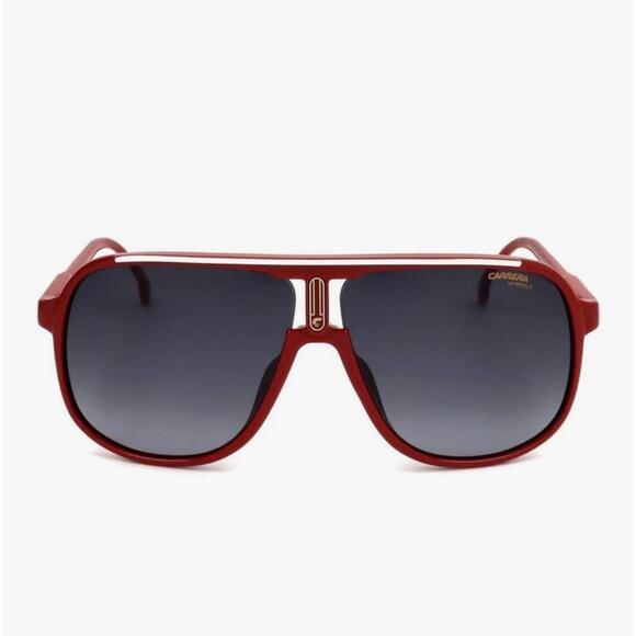 Brand New Carrera Red Aviator Sunglasses with Gradient Lenses 62-10-13 - Picture 1 of 6